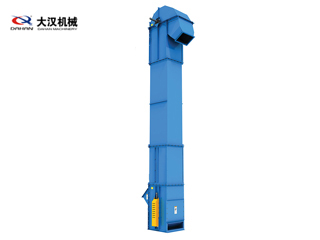 防撕裂的高强度钢丝绳芯胶带，输送量可以达到686m3/h，提升高度可达100m